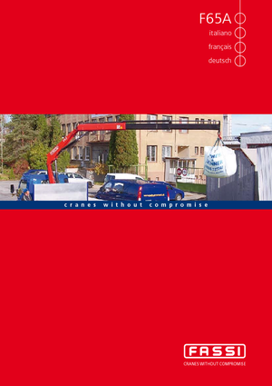 Hidraulikus rakodódaruk Fassi F 65 A 21