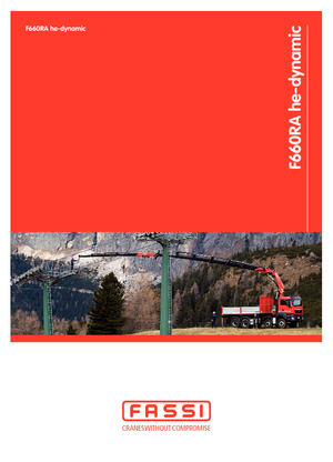 Hidraulikus rakodódaruk Fassi F 660 RA 2.22 he-dynamic