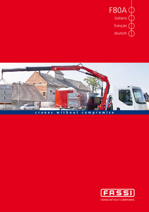 Hidraulikus rakodódaruk Fassi F 80 A 24