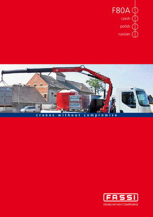 Hidraulikus rakodódaruk Fassi F 80 A 24