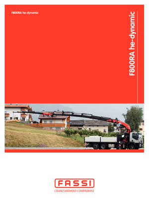 Hidraulikus rakodódaruk Fassi F 800 RA 2.28 he-dynamic