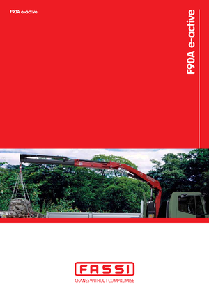 Hidraulikus rakodódaruk Fassi F 90 AC 0.22 e-active