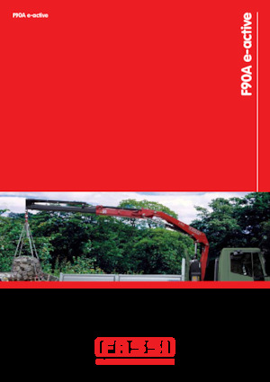 Hidraulikus rakodódaruk Fassi F 90 A e-active