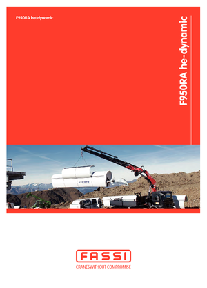 Hidraulikus rakodódaruk Fassi F 950 RA 2.27 he-dynamic