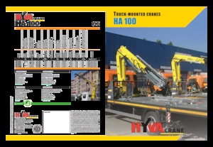 Hidraulikus rakodódaruk Hyva Crane HA 100