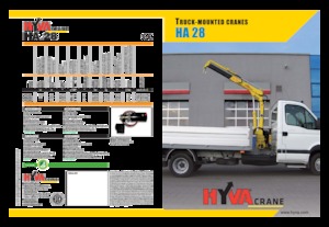 Hidraulikus rakodódaruk Hyva Crane HA 28