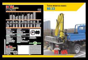 Hidraulikus rakodódaruk Hyva Crane HA 33