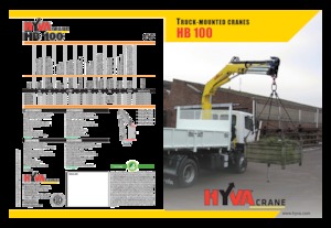 Hidraulikus rakodódaruk Hyva Crane HB 100 