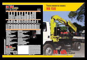 Hidraulikus rakodódaruk Hyva Crane HB 150 J2