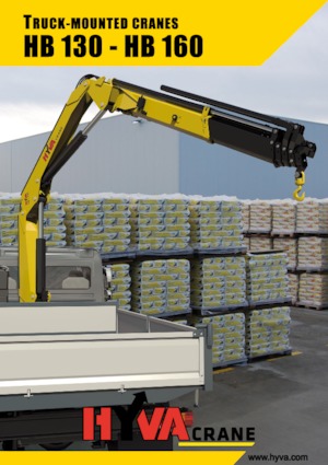 Hidraulikus rakodódaruk Hyva Crane HB 160 E1
