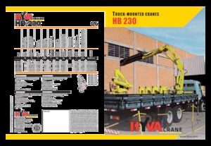 Hidraulikus rakodódaruk Hyva Crane HB 230