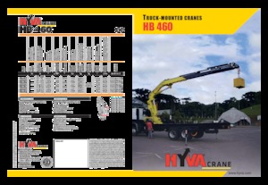 Hidraulikus rakodódaruk Hyva Crane HB 460 E2