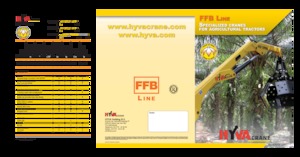 Hidraulikus rakodódaruk Hyva Crane HB 50 FFB 