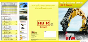 Hidraulikus rakodódaruk Hyva Crane HB 450R E2