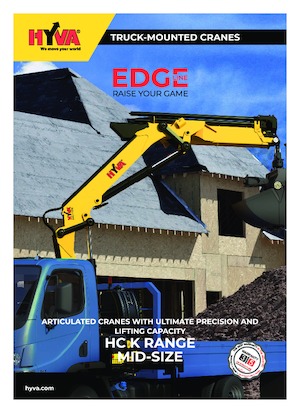 Hidraulikus rakodódaruk Hyva Crane HC 111K E3 