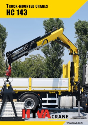 Hidraulikus rakodódaruk Hyva Crane HC 143 
