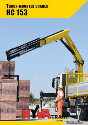 Hidraulikus rakodódaruk Hyva Crane HC 153 E6