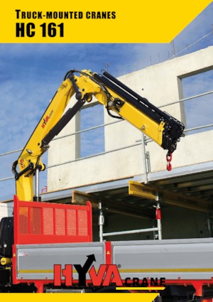 Hidraulikus rakodódaruk Hyva Crane HC 161 