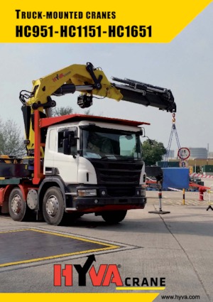 Hidraulikus rakodódaruk Hyva Crane HC 1151 J6 