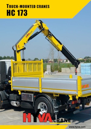 Hidraulikus rakodódaruk Hyva Crane HC 173 