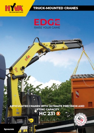 Hidraulikus rakodódaruk Hyva Crane HC 231 A4 J3 