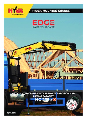 Hidraulikus rakodódaruk Hyva Crane HC 235e X E6 