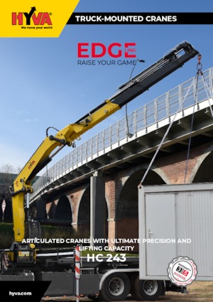 Hidraulikus rakodódaruk Hyva Crane HC 243 E6 J2 