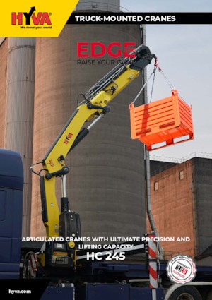 Hidraulikus rakodódaruk Hyva Crane HC 245 E8 