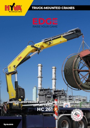 Hidraulikus rakodódaruk Hyva Crane HC 261 E7