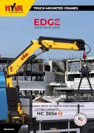 Hidraulikus rakodódaruk Hyva Crane HC 265e E6 