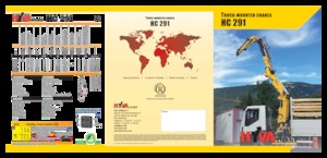 Hidraulikus rakodódaruk Hyva Crane HC 291X 