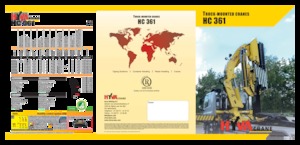 Hidraulikus rakodódaruk Hyva Crane HC 361X 