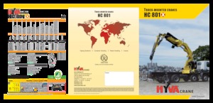 Hidraulikus rakodódaruk Hyva Crane HC 801X J4 