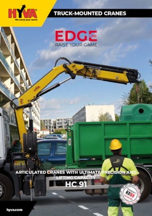 Hidraulikus rakodódaruk Hyva Crane HC 91 E4