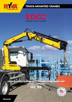 Hidraulikus rakodódaruk Hyva Crane HC 95 E2 