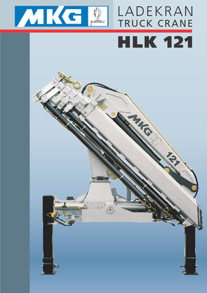 Hidraulikus rakodódaruk MKG HLK 121 a2 
