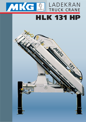 Hidraulikus rakodódaruk MKG HLK 131 HP a1