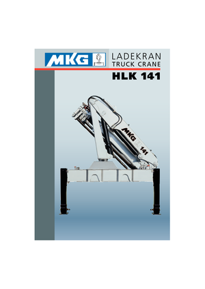 Hidraulikus rakodódaruk MKG HLK 141 a6