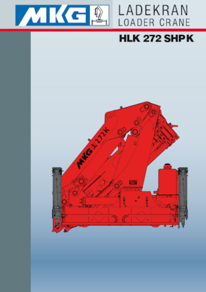 Hidraulikus rakodódaruk MKG HLK 272 SHP K a5