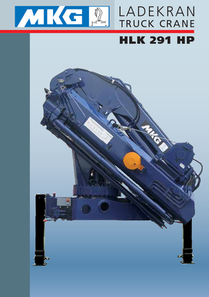 Hidraulikus rakodódaruk MKG HLK 291 HP a8 