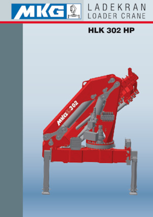Hidraulikus rakodódaruk MKG HLK 302 HP a4