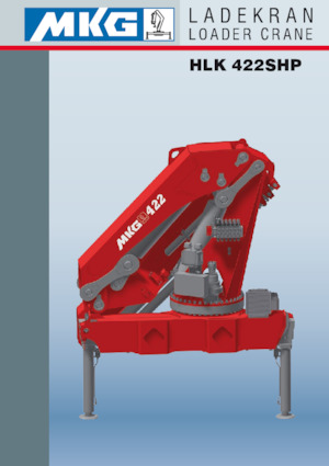 Hidraulikus rakodódaruk MKG HLK 422 SHP a8