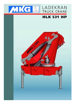 Hidraulikus rakodódaruk MKG HLK 531 HP a4