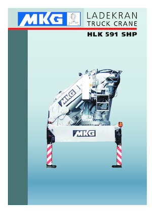 Hidraulikus rakodódaruk MKG HLK 591 SHP a7 