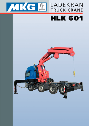 Hidraulikus rakodódaruk MKG HLK 601 a4