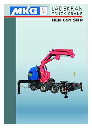 Hidraulikus rakodódaruk MKG HLK 691 SHP a2 