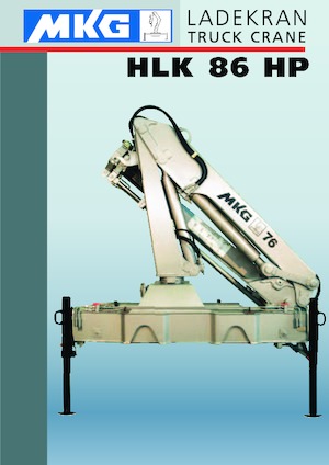 Hidraulikus rakodódaruk MKG HLK 86 HP a2