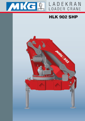 Hidraulikus rakodódaruk MKG HLK 902 SHP a2