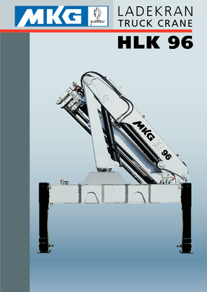 Hidraulikus rakodódaruk MKG HLK 96 a2 