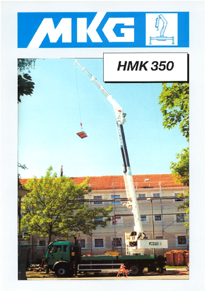Hidraulikus rakodódaruk MKG HMK 350 Ta2-a2